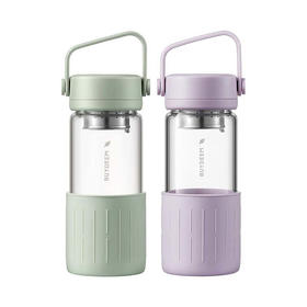 MM 山姆 北鼎 泡茶随手杯 紫罗兰/浅杉绿 470ml*1支