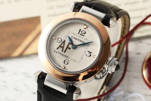AF 卡地亚帕莎30mm PASHA DE CARTIER女士腕表 神巨作 火爆来袭 ❕❕
AF的精工细制 很好的诠释 正品的神韵，采用瑞士原装进口的机芯，堆料很足 购买原装二手表回来进行开模和制作❕ 商品图14