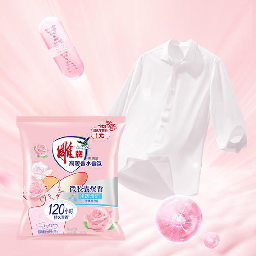 雕牌高奢香水香氛洗衣液1kg(五月玫瑰)+100g*2袋+35g*2袋 商品图5
