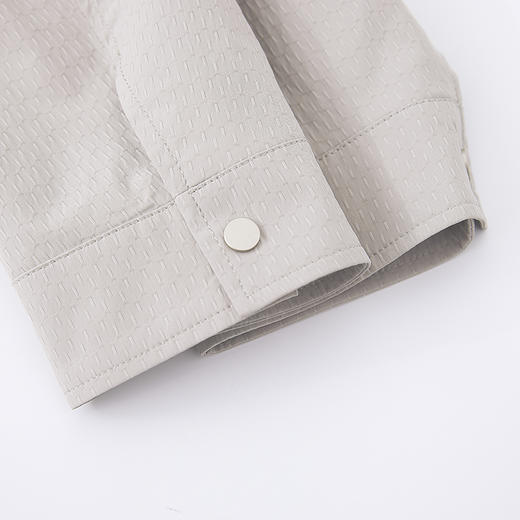 【新品上新】HX 春季翻领茄克衫外套遮肉显瘦Y105510018101 商品图7