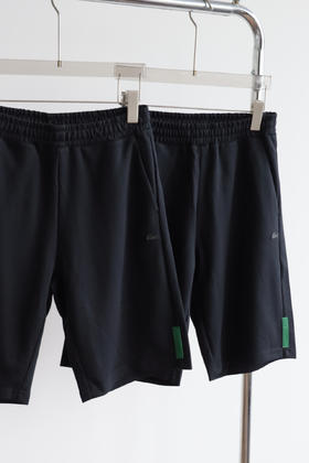 L.A.C 法西小渔 罗马布双面平纹短裤中裤 DK361