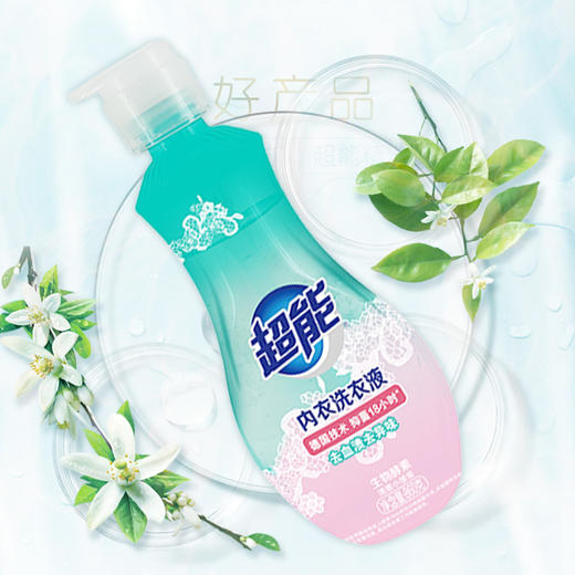 超能内衣洗衣液860g+内衣皂101g*4块 商品图5