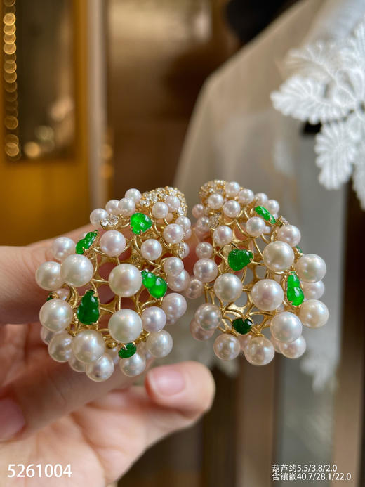 5261004，葫芦耳坠。具体价格微信咨询 商品图5