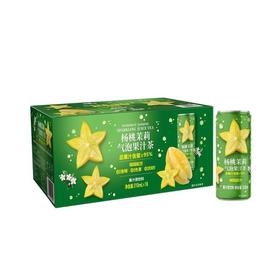 【悦惠精选】杨桃茉莉气泡果茶310ml*18