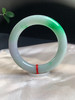 612847，57.5圆条手镯，色辣绿，条形不错，干净均匀 商品缩略图0