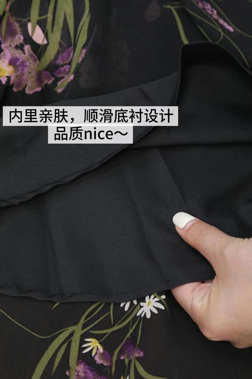 LPIUTY品牌直发！正反两穿秀款印花花卉连衣裙 C1429010 商品图9