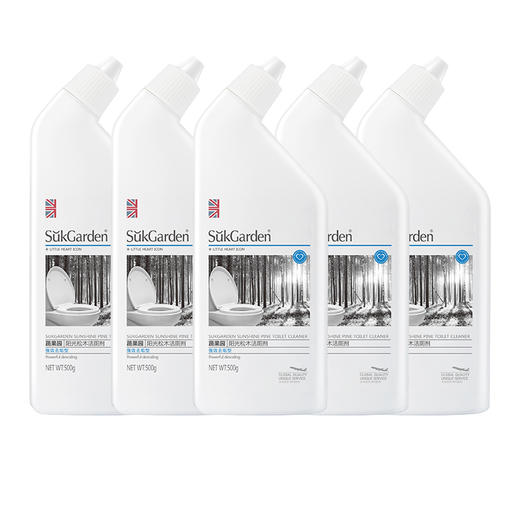 【洁厕剂组合】蔬果园阳光松木洁厕剂500g*5瓶 商品图4