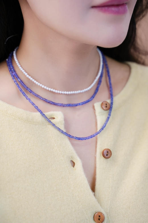 坦桑石项链，单圈1180/双圈1980 商品图3