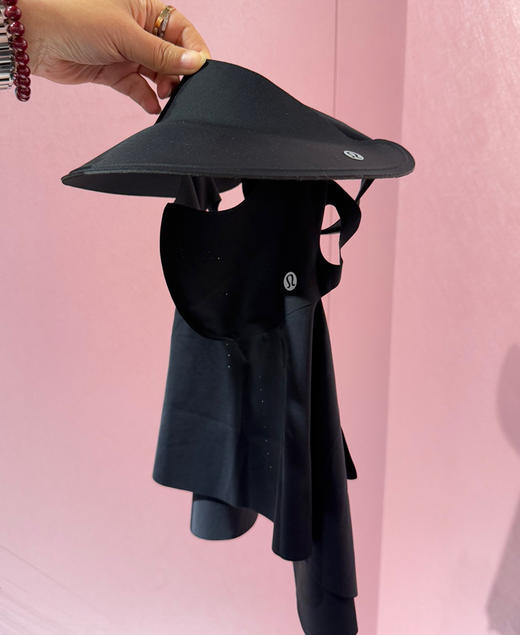 lu分体式遮阳帽防晒面罩套装43001 商品图6