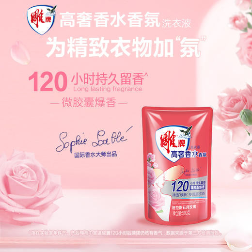 雕牌高奢香水香氛洗衣液500g(五月玫瑰)(非单卖品) 商品图1