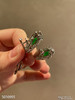老坑玻璃种帝王绿富贵豆耳坠【5010905】具体价格微信咨询 商品缩略图7