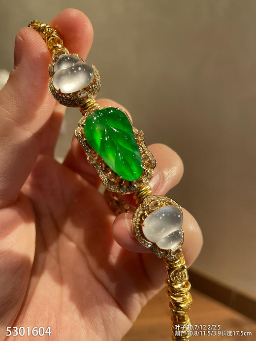 5301604，叶子手链。具体价格微信咨询 商品图2