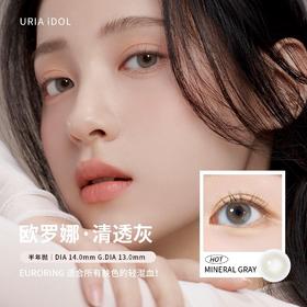 I-DOL EURO 柔米棕/清透灰 10片/盒（日抛型）