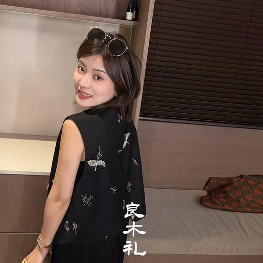 【预售7天】良木礼亚麻马甲&吊带裙 商品图2