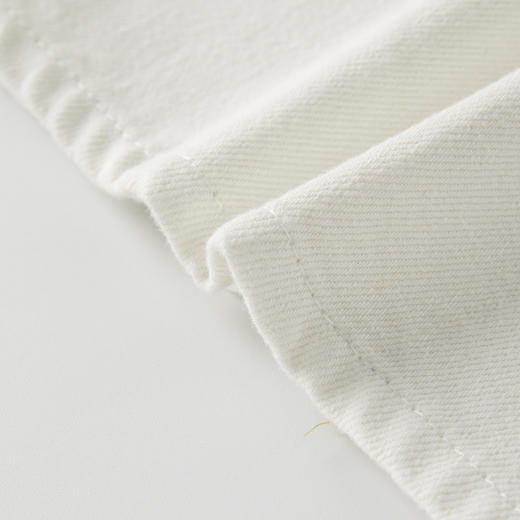 ROMI STUDIO本白色亚麻汉麻醋酸混纺休闲裤RWBAX81698 商品图4