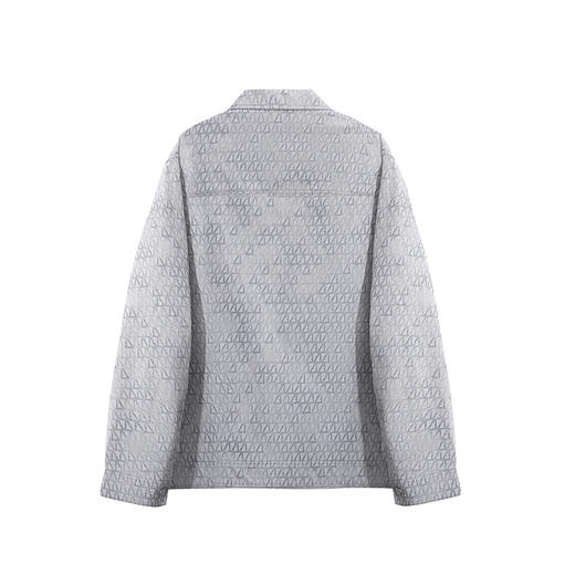 【新品上新】HX 春季水洗翻领牛仔茄克衫外套遮肉显瘦Y105510007101 商品图1