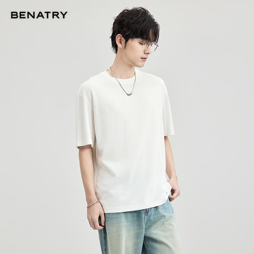 贝纳川圆领短袖T恤ECF114111 商品图6