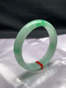 612848，57.8圈口，飘绿正圈平安镯，淡底色飘阳绿，色阳，底子细腻 商品缩略图1
