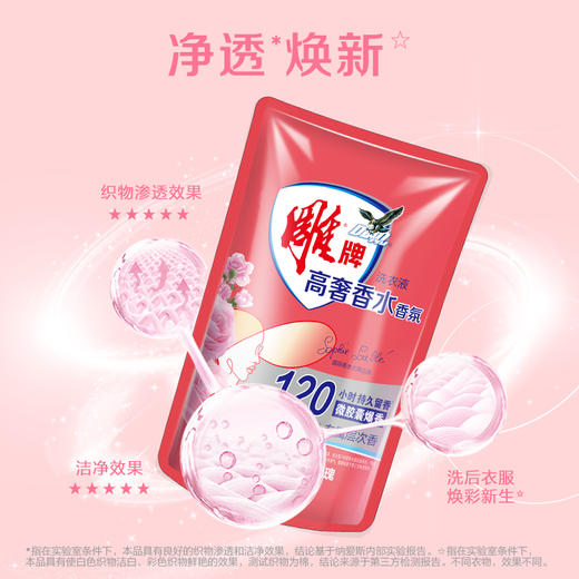 雕牌高奢香水香氛洗衣液500g(五月玫瑰)(非单卖品) 商品图4