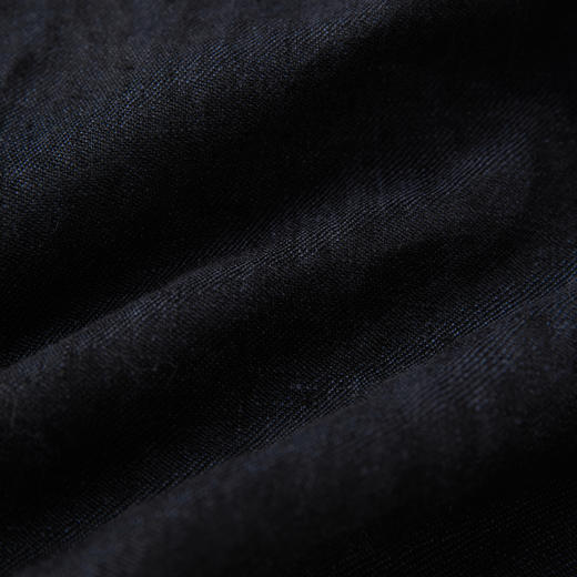 ROMI STUDIO100%色织亚麻斜纹肌理松紧腰复古洗水短裤 RWCSXY2280 商品图4