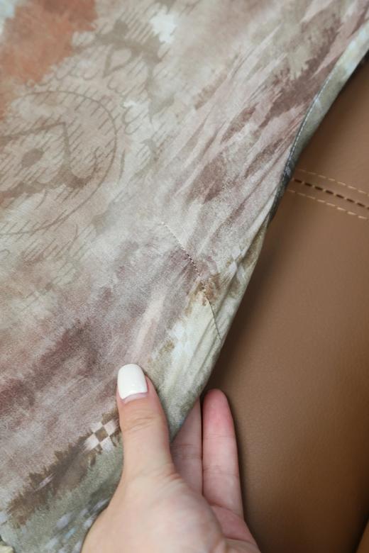 LPIUTY品牌直发！ 棠梨褐天丝连衣裙 C1225038 商品图10