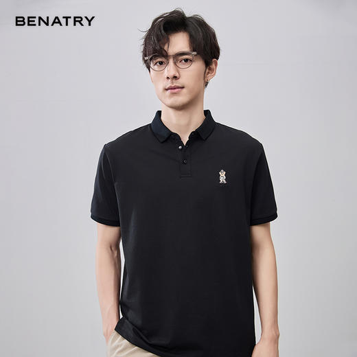 贝纳川夏季胸口小标刺绣POLO ECF214125 商品图8