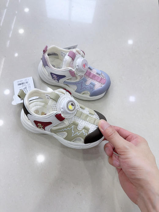 几米熊 EL620 包头凉鞋 23-27纽扣 商品图1