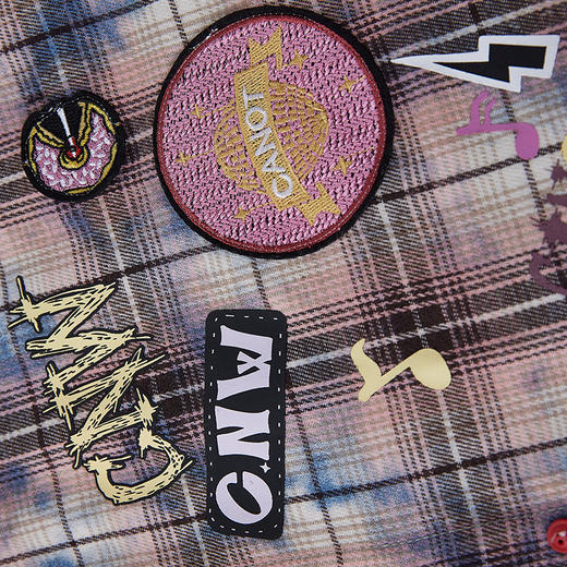 【新品上新】HX 春季衬衫式茄克衫外套扎染风格C105510014101 商品图4