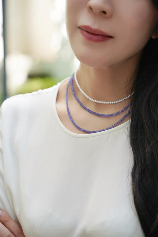 坦桑石项链，单圈1180/双圈1980 商品图2