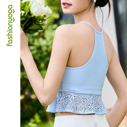 F15214蕾丝荷叶边背心 商品图8