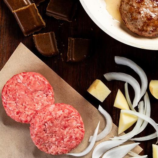 MM 山姆 美食经典牛排堡小肉饼（小牛肉饼725g赠美式经典汉堡酱105g+洋葱丝90g） 商品图1