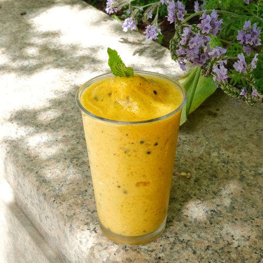 芒果百香果果昔  Mango & passionfruit yoghurt smoothie 商品图1