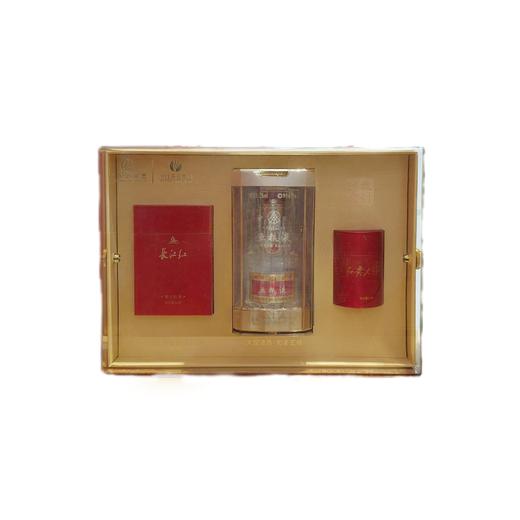 宜茶宜酒红茶礼盒（内含八代五粮液 52度 50mLx1瓶；长江红茶叶 30gx1盒；红贵人茶叶 15gx1罐）*1套 商品图1