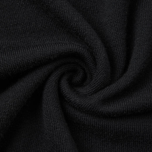 ROMI STUDIO100%美丽诺绵羊毛极简黑色无袖针织连衣裙 RWCSLT2743【发货时效25天】 商品图3