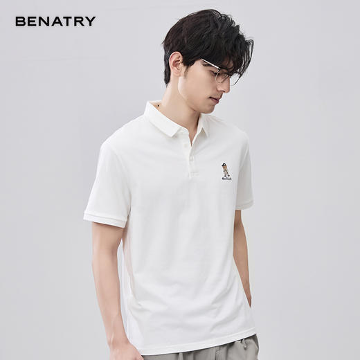 贝纳川夏季胸口小标刺绣POLO ECF214125 商品图7