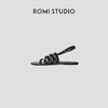 ROMI STUDIO极简度假风100%牛皮革平底夹趾罗马凉鞋 RWCRP31822 商品缩略图1