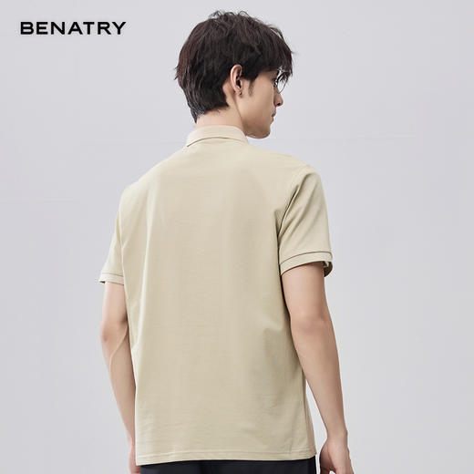 贝纳川夏季胸口小标刺绣POLO ECF214125 商品图3