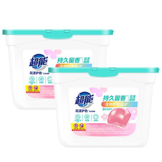 超能花漾护色洗衣凝珠(单腔)288g(36颗) 商品图1