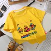 【任选 二件49.9元】小黄鸭儿童新款服装夏季短袖圆领T恤男女潮流卡通印花百搭上衣纯棉 商品缩略图1