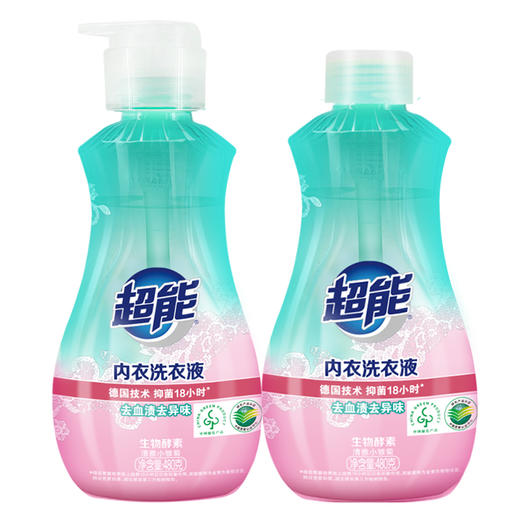 超能内衣洗衣液480g*2瓶/组 商品图0