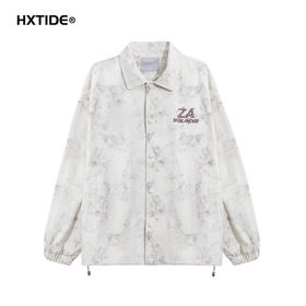 【断码清仓】HX 春秋季翻领茄克衫外套扎染风格C105510023101