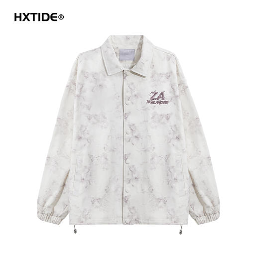 【断码清仓】HX 春秋季翻领茄克衫外套扎染风格C105510023101 商品图0