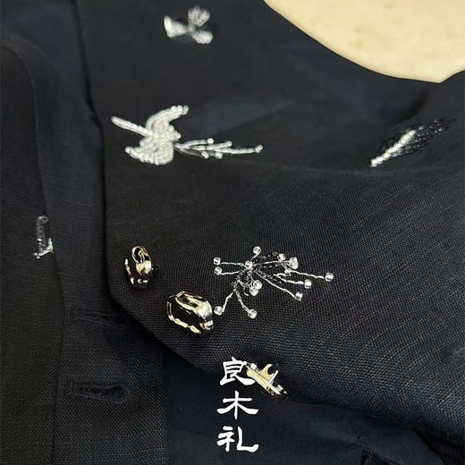 【预售7天】良木礼亚麻马甲&吊带裙 商品图4