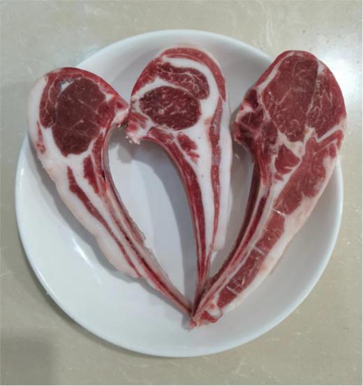 精品羊排 羊法排 宁夏滩羊羊肉 不膻不腻冷冻冰鲜到家包邮 商品图2