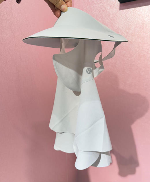 lu分体式遮阳帽防晒面罩套装43001 商品图5