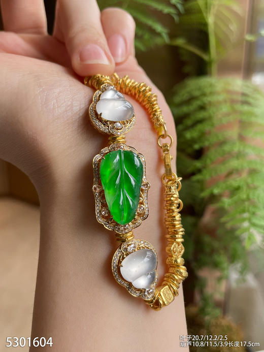 5301604，叶子手链。具体价格微信咨询 商品图3