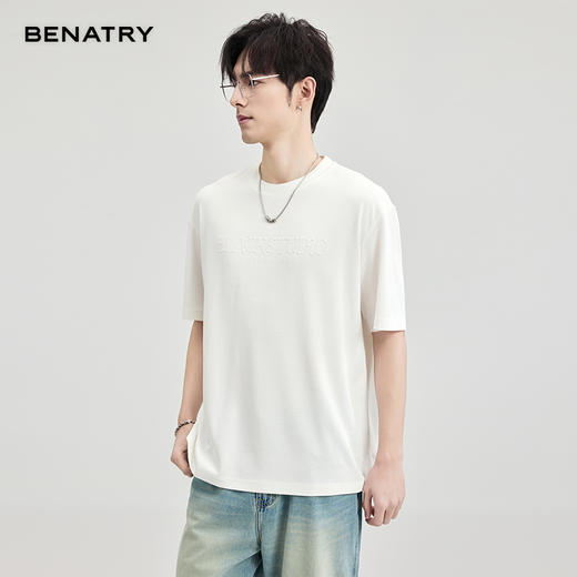 贝纳川圆领短袖T恤ECF114111 商品图7