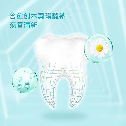 纳爱斯益齿洁牙膏白盐薄荷香型200g+纳爱斯牙膏清凉冰菊香型200g/赠牙刷3支 商品图3