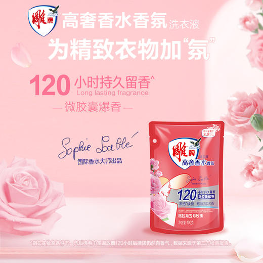 雕牌高奢香水香氛洗衣液(五月玫瑰)500g袋+100g*2袋 商品图0