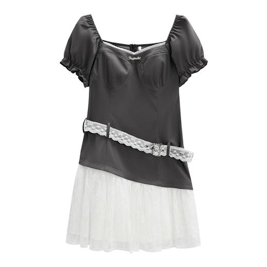 IEF/爱依服2025夏季 美式时尚甜酷个性辣妹设计感百搭连衣裙DZ42913- 商品图5